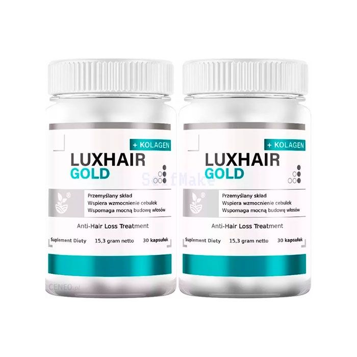 LuxHair Gold ⏤ капсулы для роста волос