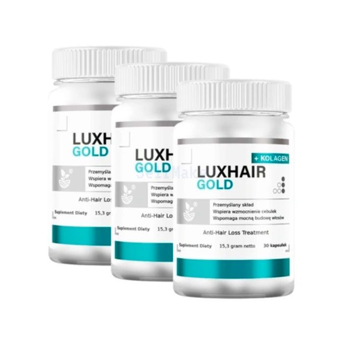 LuxHair Gold ⏤ kapsułki na porost włosów