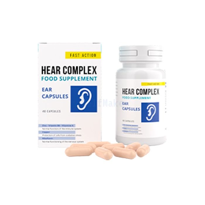 Hear Complex ⏤ complejo para restaurar la audición con acción antiinflamatoria