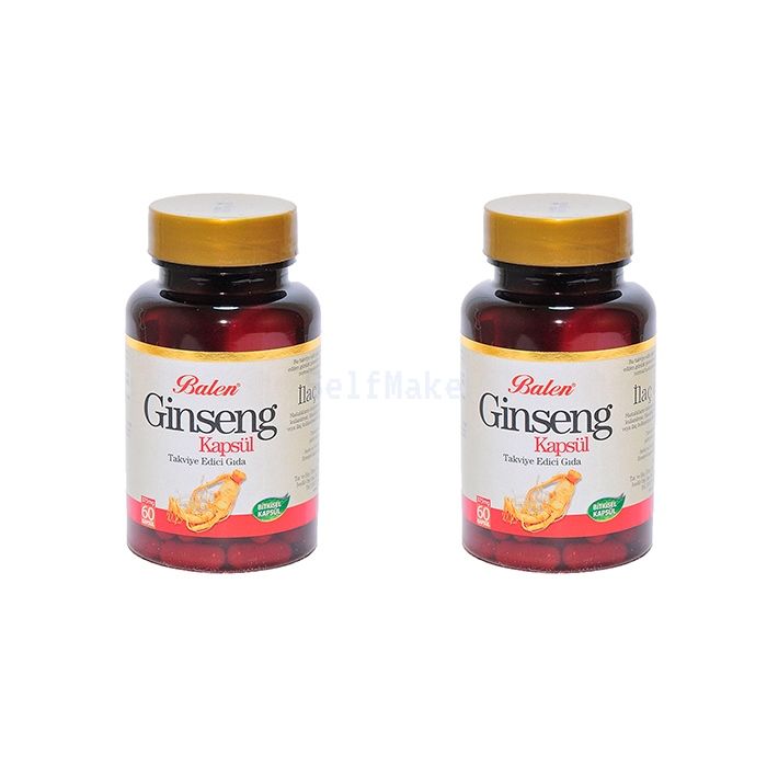 Ginseng ⏤ ჟენშენის კაფსულები პოტენციისთვის