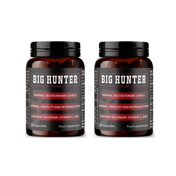 Big Hunter ⏤ cápsulas para la prostatitis