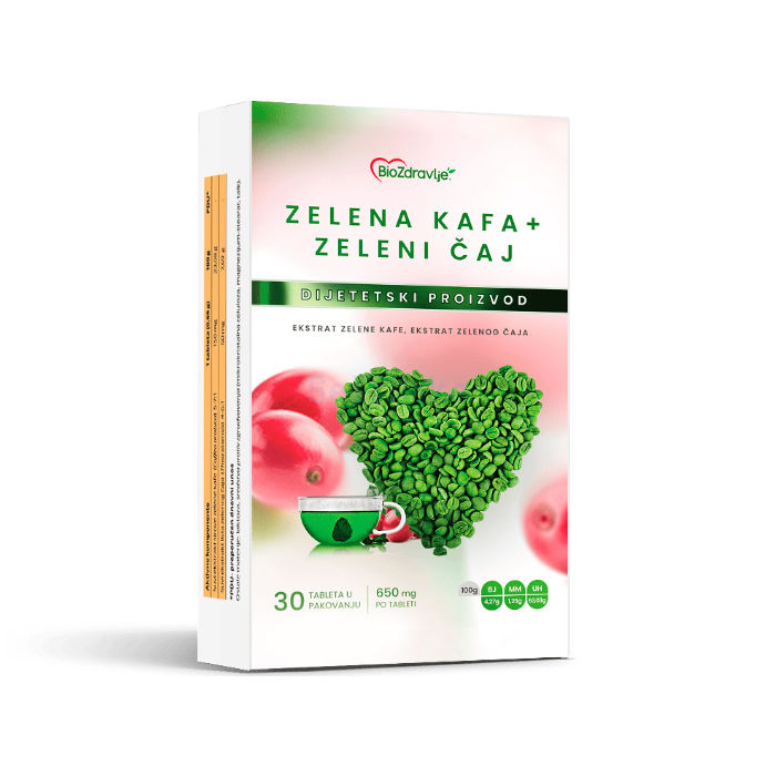 Zelena Kafa plus ⏤ производ за контролу тежине